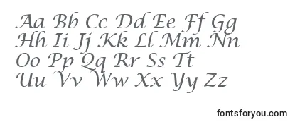 Шрифт LucidaCalligraphyItalic