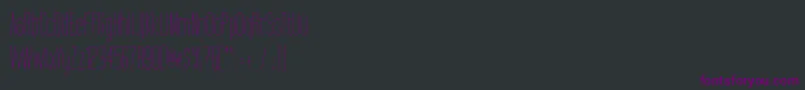 TallFilms Font – Purple Fonts on Black Background