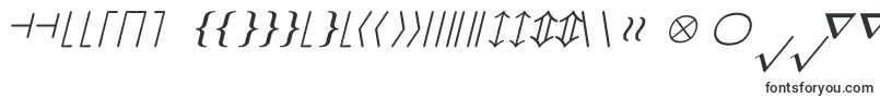 Шрифт CmMathsymbolBold – йоруба шрифты