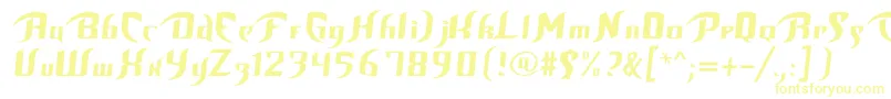 UnofficialBopFont Font – Yellow Fonts