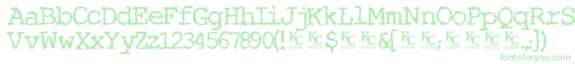 Miserylovescompanydemo Font – Green Fonts