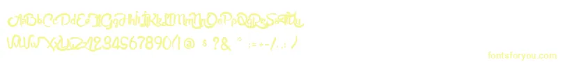 AnabelleScript Font – Yellow Fonts