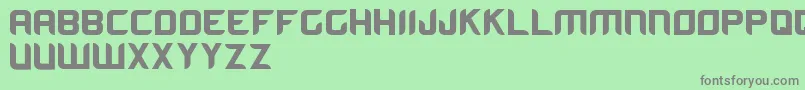 AromaBold Font – Gray Fonts on Green Background