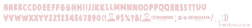 Cronenberg Font – Pink Fonts