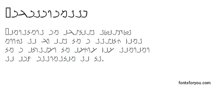 Шрифт Nabataeanssk