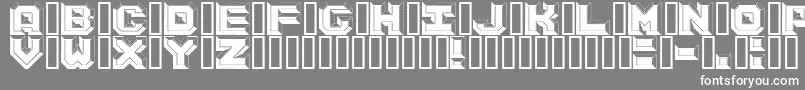 ArgentumBlack Font – White Fonts on Gray Background
