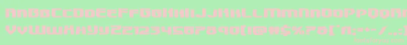 Speedwagonxtraexpand Font – Pink Fonts on Green Background