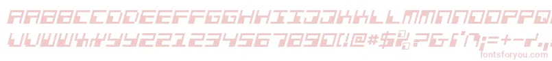 PhaserBankItalic Font – Pink Fonts