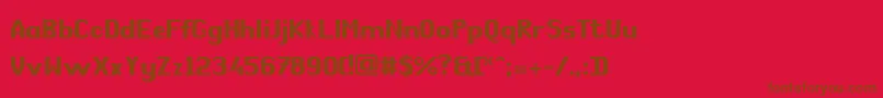 Lisätietoja ComРІdie-fontista ComРІdie-fontti – ruskeat fontit punaisella taustalla