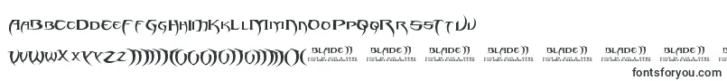 Шрифт Blade2 – шрифты для Adobe Reader