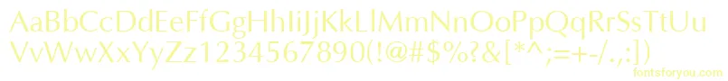 AgopusNormal Font – Yellow Fonts