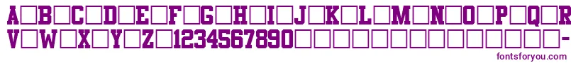 AthleticRegular Font – Purple Fonts