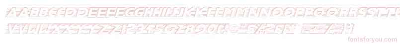 ScanlineRegular Font – Pink Fonts on White Background