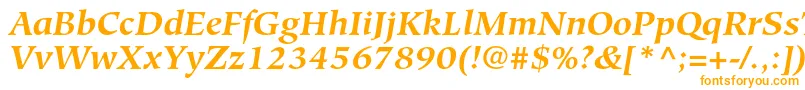 HiroshigestdBolditalic Font – Orange Fonts