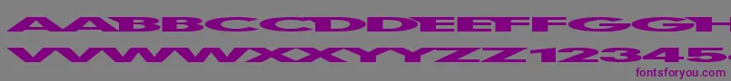 Firstbli Font – Purple Fonts on Gray Background