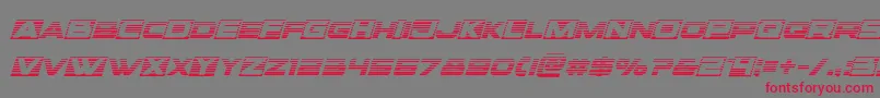 Weitere Informationen zur Voxboxgradital-Schriftart Voxboxgradital-Schriftart – Rote Schriften auf grauem Hintergrund