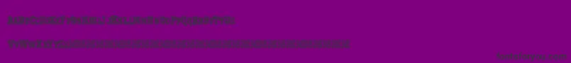 Prizedstudy Font – Black Fonts on Purple Background