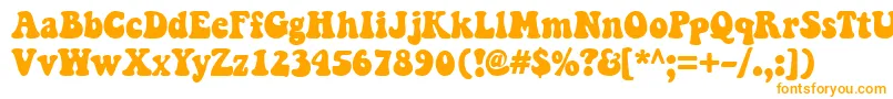 KeepOnTruckinfw Font – Orange Fonts