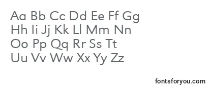 Review of the Urwgrotesktligextwid Font