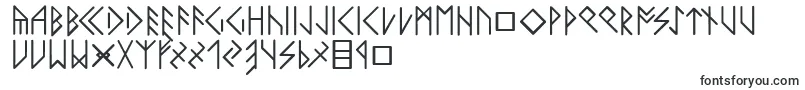 Шрифт Latinloversrunes – шрифты для КОМПАС-3D