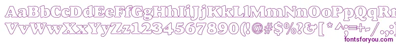 Bush Font – Purple Fonts