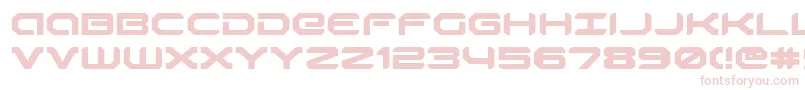 RobotaurExpanded Font – Pink Fonts on White Background