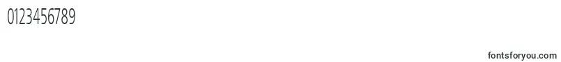 Freeset55n-Schriftart – Schriften für Zahlen und Nummern