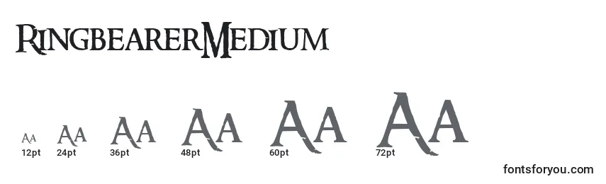 RingbearerMedium Font Sizes