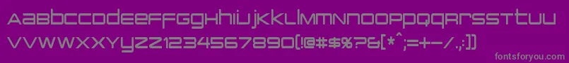 More about PcapTerminalCondensed Font PcapTerminalCondensed Font – Gray Fonts on Purple Background