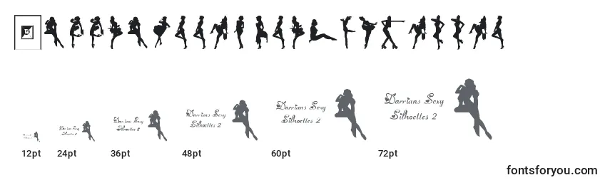 Darrianssexysilhouettes Font Sizes
