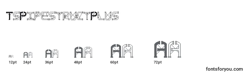 TsPipestructPlus Font Sizes