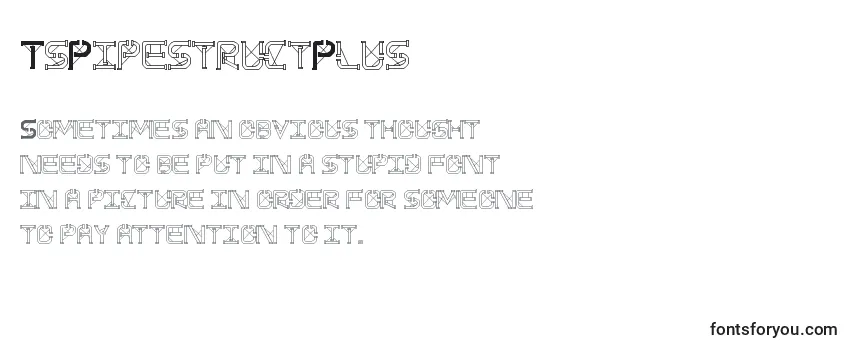 TsPipestructPlus Font
