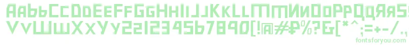 Bolsheviksl Font – Green Fonts on White Background