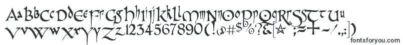 PrCelticNarrow-Schriftart – Schriften für Adobe Indesign