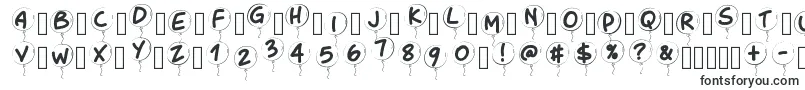Шрифт Pwballoon – шрифты, начинающиеся на P