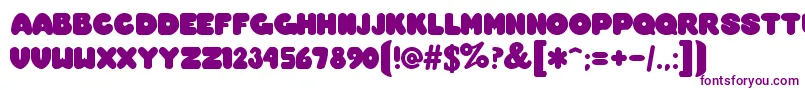 OvermuchRegular Font – Purple Fonts