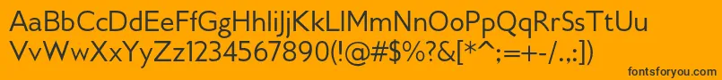 Подробнее о шрифте Gilliusadfno2Regular Шрифт Gilliusadfno2Regular – чёрные шрифты на оранжевом фоне