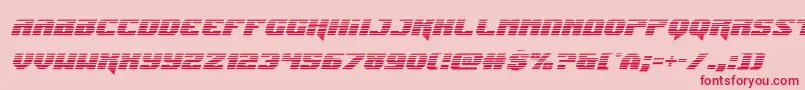 Jumpersgradital Font – Red Fonts on Pink Background