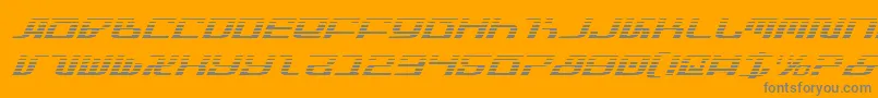 Lisätietoja InfinityFormulaGradientItal-fontista InfinityFormulaGradientItal-fontti – harmaat kirjasimet oranssilla taustalla