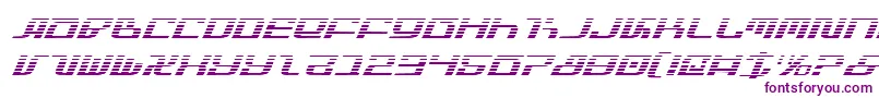 Шрифт InfinityFormulaGradientItal – фиолетовые шрифты