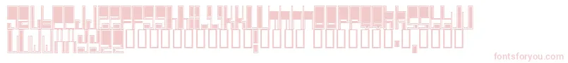 Cyberjimmy Font – Pink Fonts on White Background