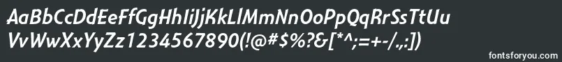 Подробнее о шрифте MontaraItalic Шрифт MontaraItalic – белые шрифты