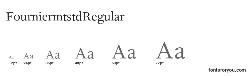 FourniermtstdRegular Font Sizes
