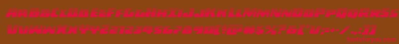 Darkalliancehalfital Font – Red Fonts on Brown Background
