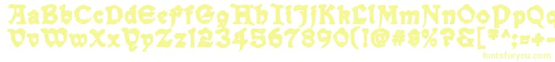 SnowgooseBack Font – Yellow Fonts