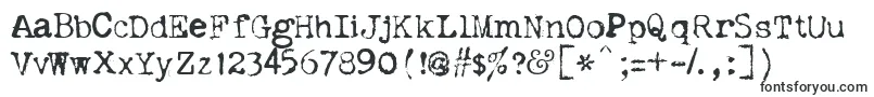 Dislexia-fontti – Serifeillä varustetut fontit