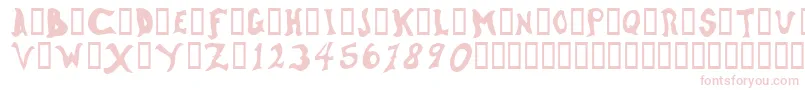 WatsonOddtype Font – Pink Fonts on White Background