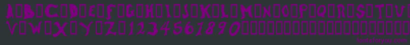 WatsonOddtype Font – Purple Fonts on Black Background