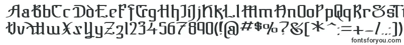 TheBlackBlocReg Font – Slavic Fonts