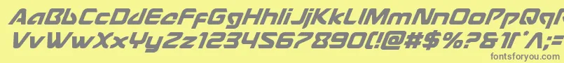 Usangelsuperitalフォントについての詳細 フォントUsangelsuperital – 黄色の背景に灰色の文字